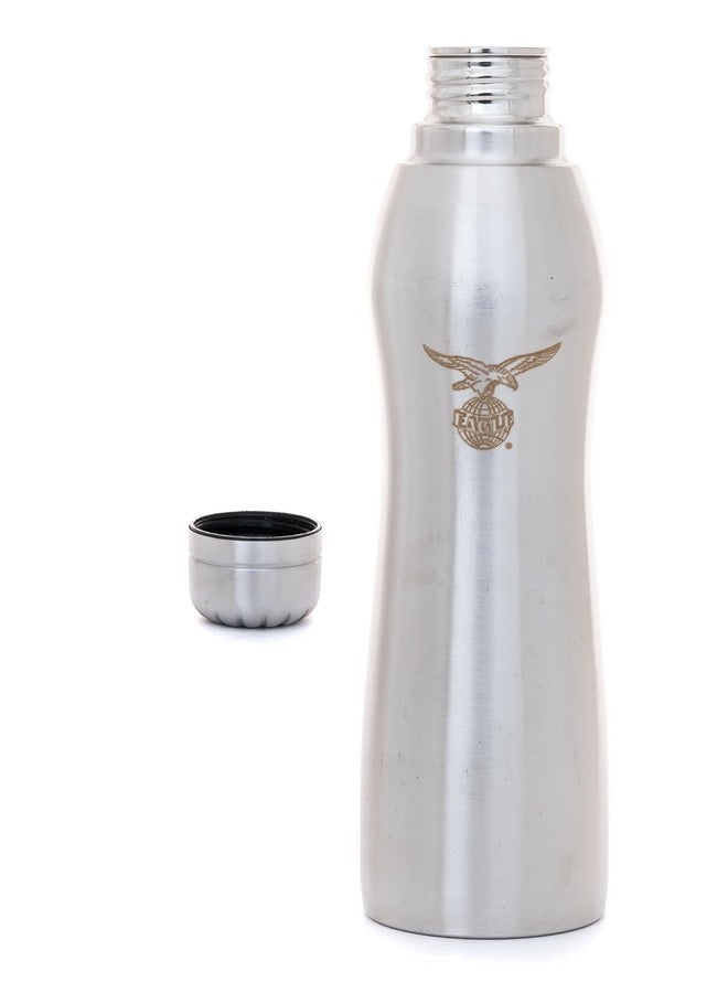 Eagle Groove Stainless Steel Single Wall Fridge Water Bottle For Office | School | Trekking | Hiking | Travel (Stainless Steel, 900ml) - Image 5